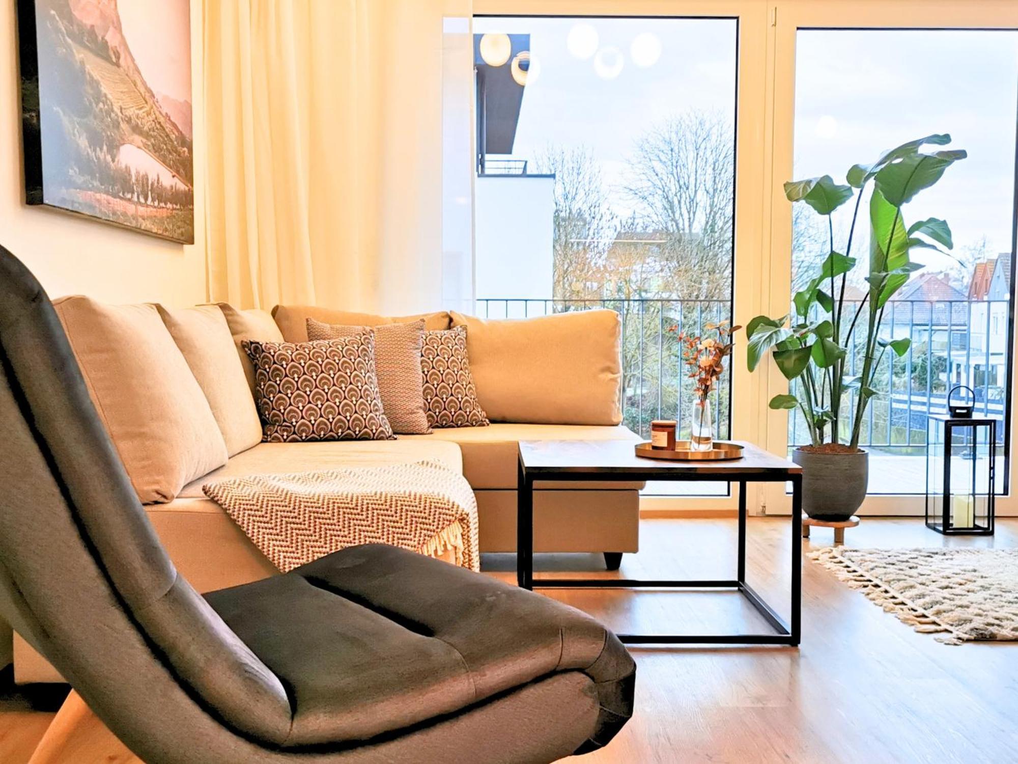 Ferienwohnung Fynbos Penthouse Deluxe, Balkon, Parkplatz Straubing Exterior foto