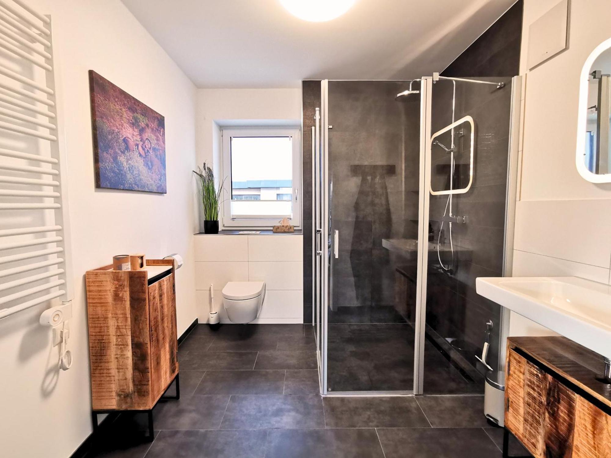 Ferienwohnung Fynbos Penthouse Deluxe, Balkon, Parkplatz Straubing Exterior foto